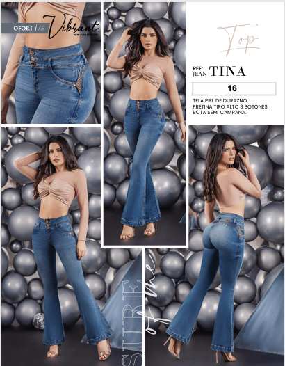 Colombian Jeans: TINA