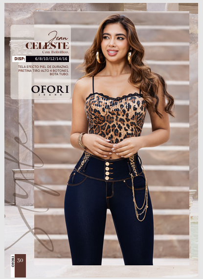 Colombian Jeans: CELESTE