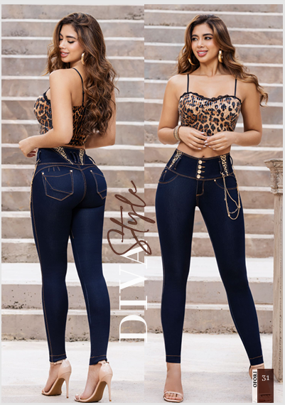 Colombian Jeans: CELESTE