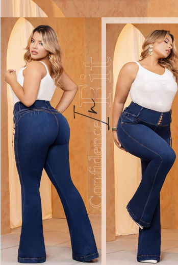 Colombian CURVY Jeans: COSTA