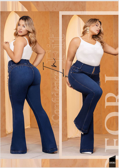 Colombian CURVY Jeans: COSTA