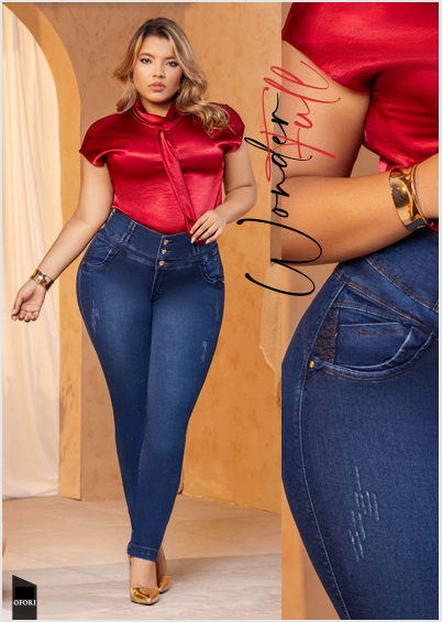 Colombian CURVY Jeans: NAVIO