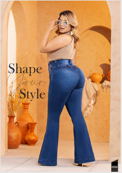 Colombian CURVY Jeans: VERONICA