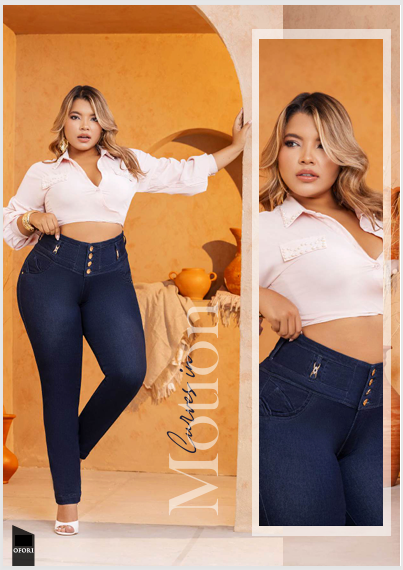 Colombian CURVY Jeans: ZAFIRO