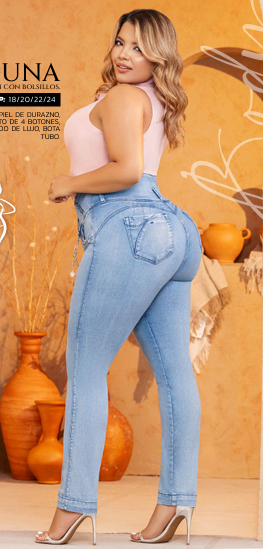 Colombian CURVY Jeans: LAGUNA