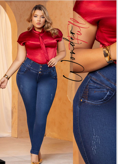Colombian CURVY Jeans: NAVIO