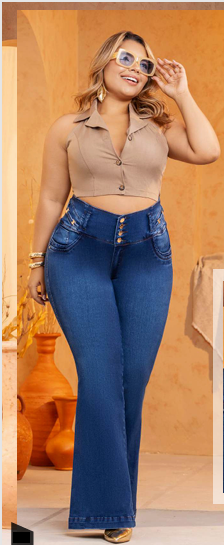 Colombian CURVY Jeans: VERO